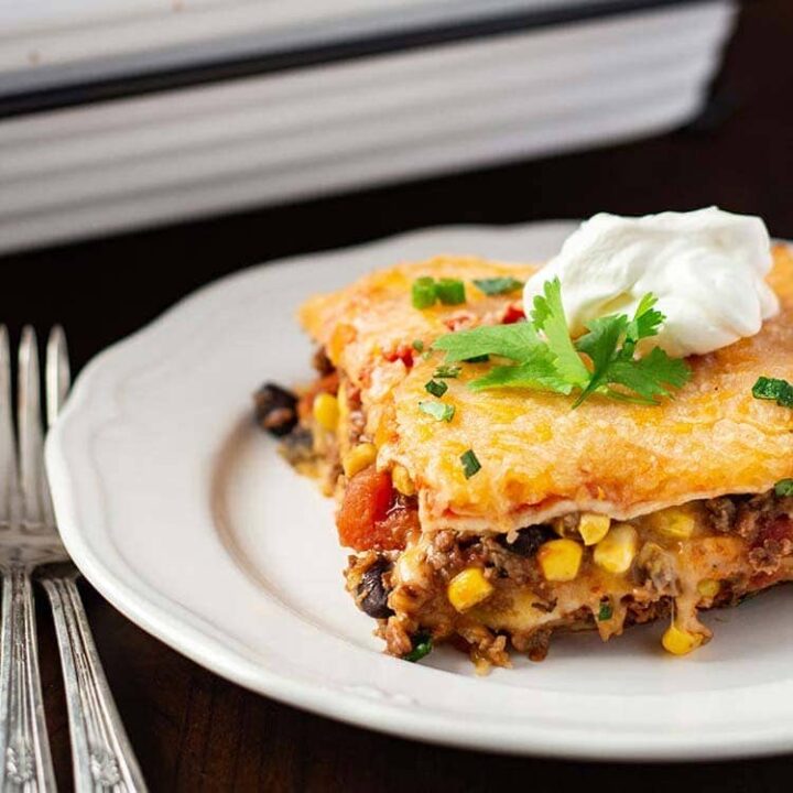 Make-Ahead Mexican Lasagna - Make-Ahead Meal Mom